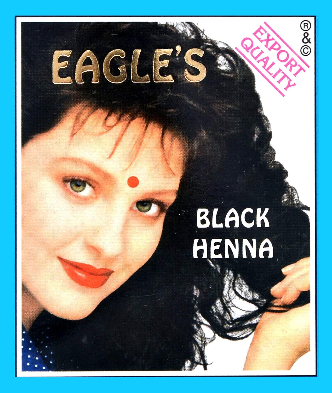 EAGLE`S Black Henna Powder for Hair