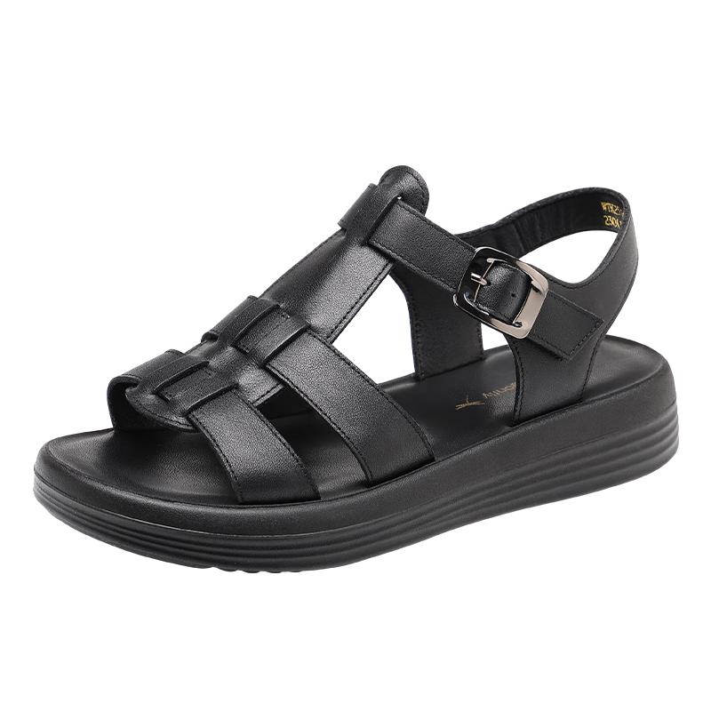 Red Dragonfly Women s Soft Leather Summer Sandals 40