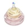 Cat Turntable Toy Relieve Boredom Interactive 4 Level Turntable Cat Toy Balls with Spring Star for Kitten Supplies