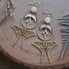 Jewelry Earrings With Star And Moon Design For Women Fashion Accessories