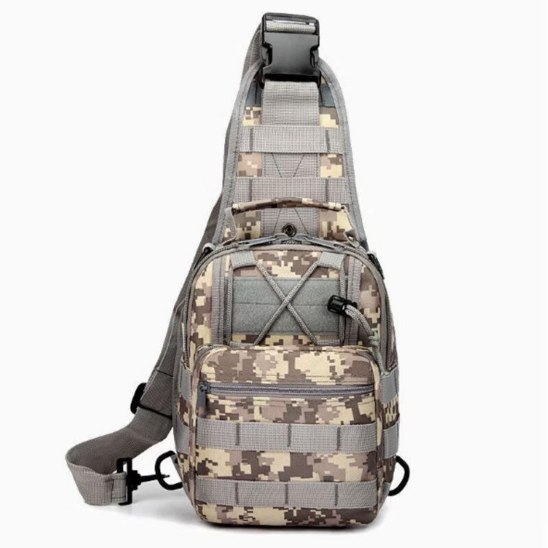 Longpin Outdoor Tactical Camouflage Chest Crossbody Bag