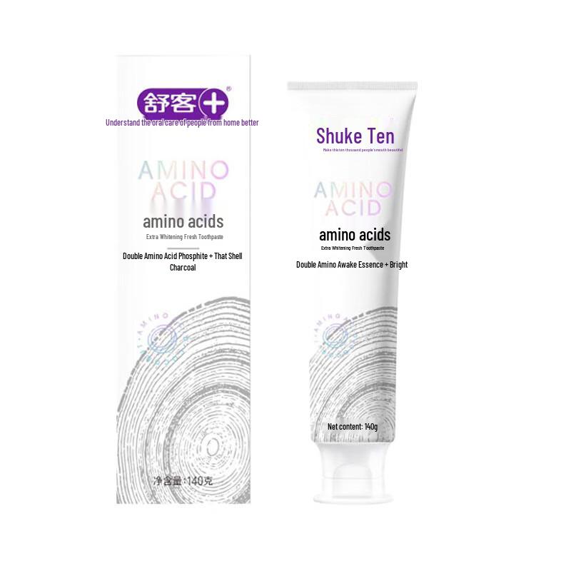 

Shuke Amino Acid & Coconut Charcoal Whitening Toothpaste