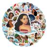 Moana 50pcs Cartoon Paster Decorative Water Bottle Waterproof Sticker Gifts