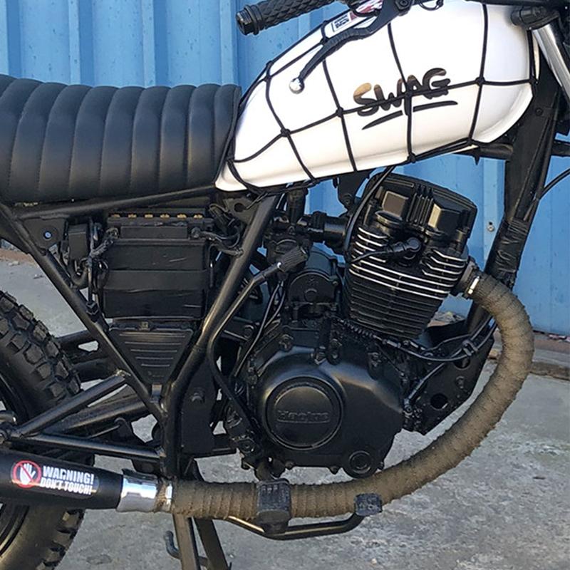 Motocyklowa Taśma Termiczna Wydechu Owijka Termiczna Osłona Włókno Szklane Bawełna Izolacyjna Wysoka Temperatura Ochrona Części Samochodowe