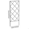Klatreplanter Hage Espalier Blomsterstativ Metallgjerde Allsidig Plante for