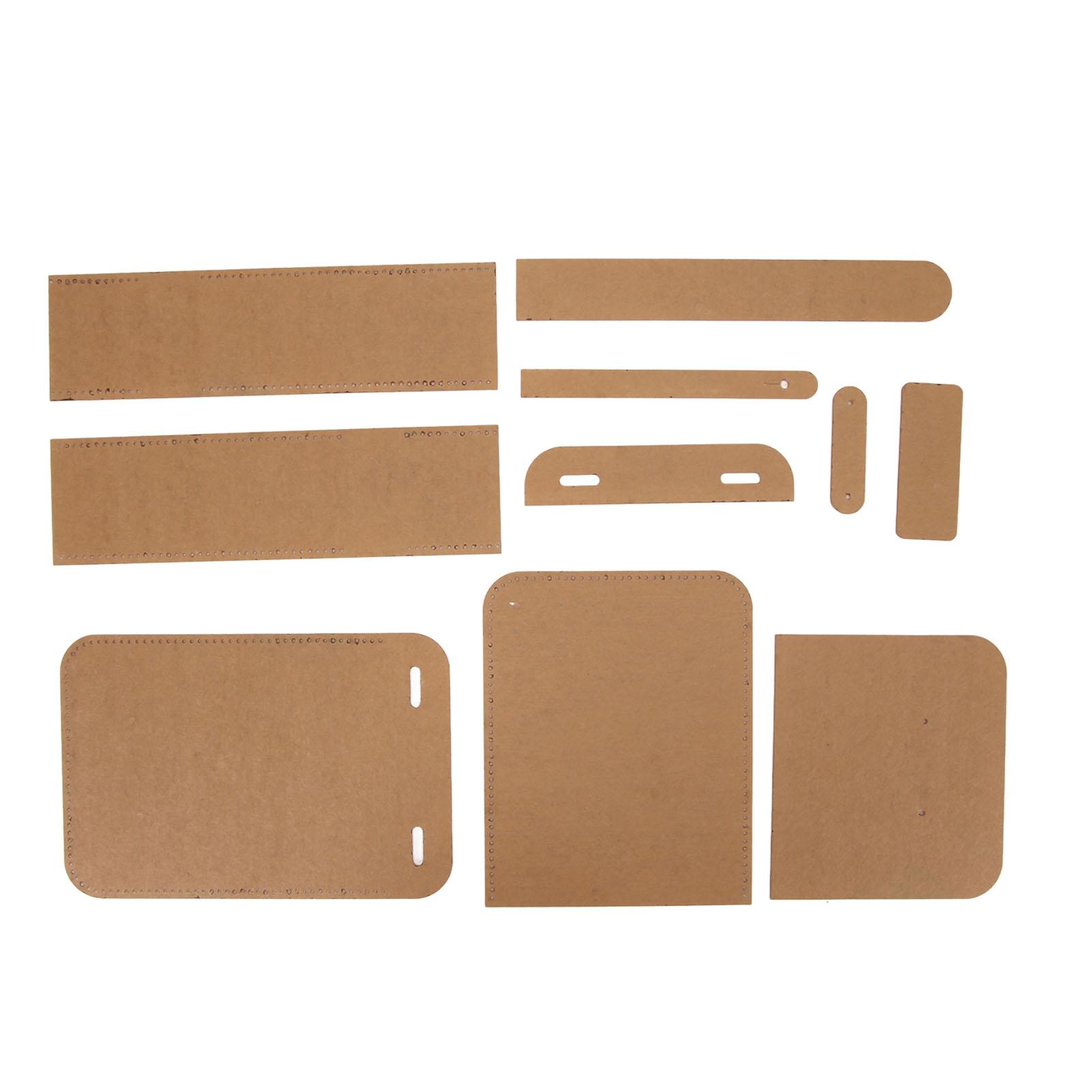 

Acrylic Waist Bag Stencil Precise Cut Position Line Durable Light Weight Fanny Pack Stencil