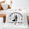 2D Digital Printing Valentine'S Day Thickened Lamb Wool Crystal Fleece Blanket Blanket