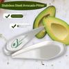 Stainless Steel Avocado Slicer Pitter Knife With Serrated Edge Easy To Clean For Home Kitchen Daily Fruit Prep Tasks
