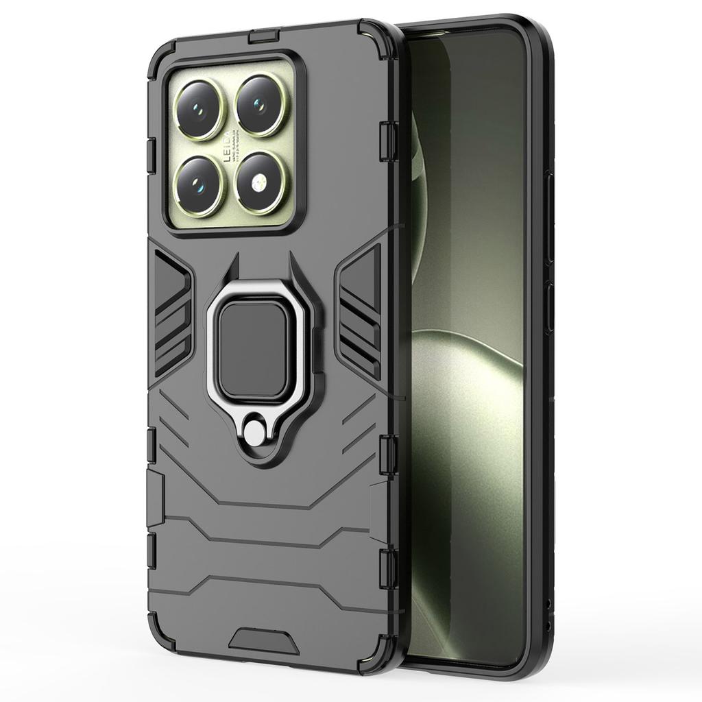 For Xiaomi 14T Case PC+TPU Protective Phone Cover with Ring Kickstand