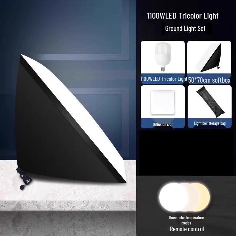 5070 Softbox Lighting Kit for Photography & Video Broadcasting: Indoor Portrait & Clothing Shooting