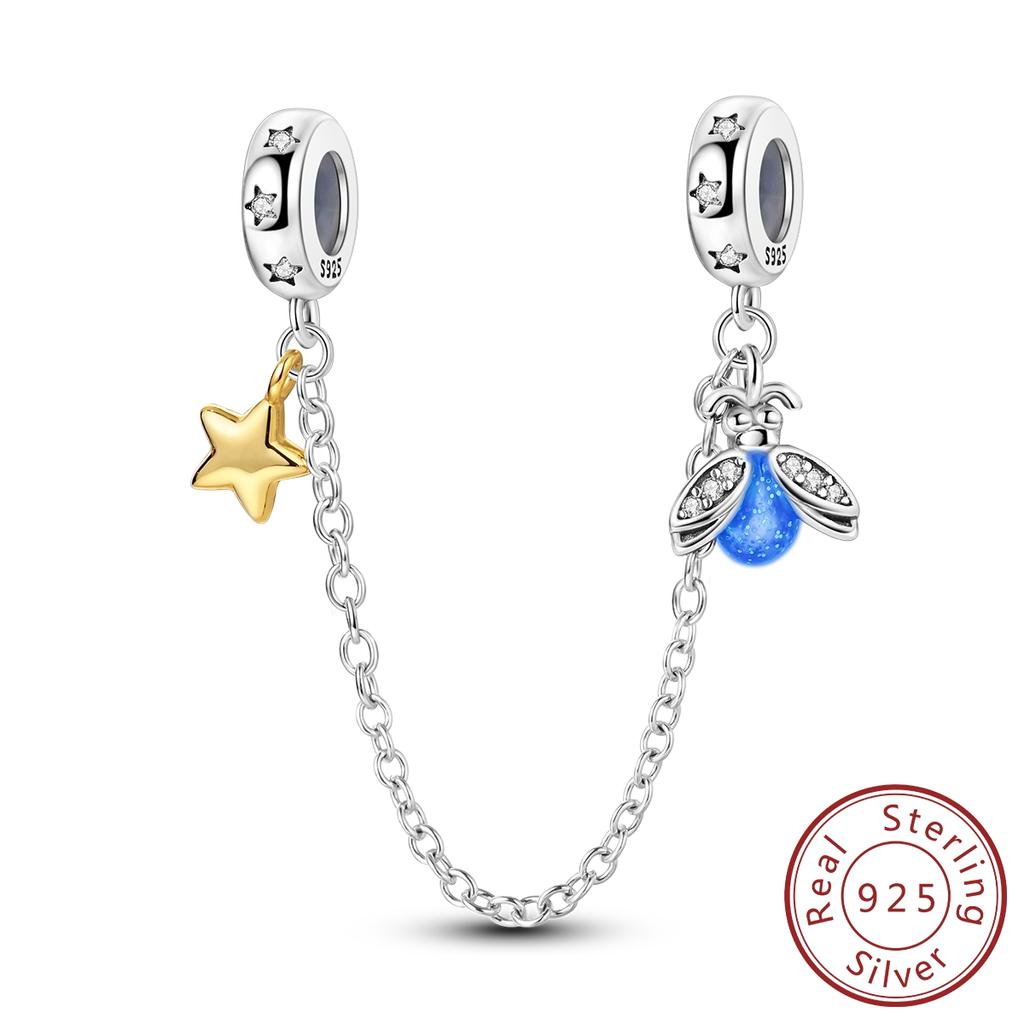 Fit Original Bracelet New Copper Butterfly Whale Stars Moon Charms Pendants For Women Jewelry Making Gift