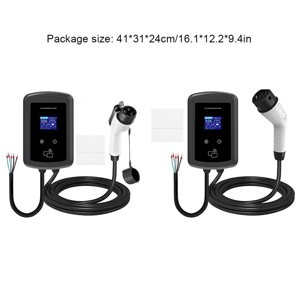 Type 2 EV Charger 32A Wallbox EV Charging Station Charging Station Wallbox Wall-mounted Charging