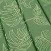 Sun Lounger Cushion with Leaf Pattern Oxford Fabric
