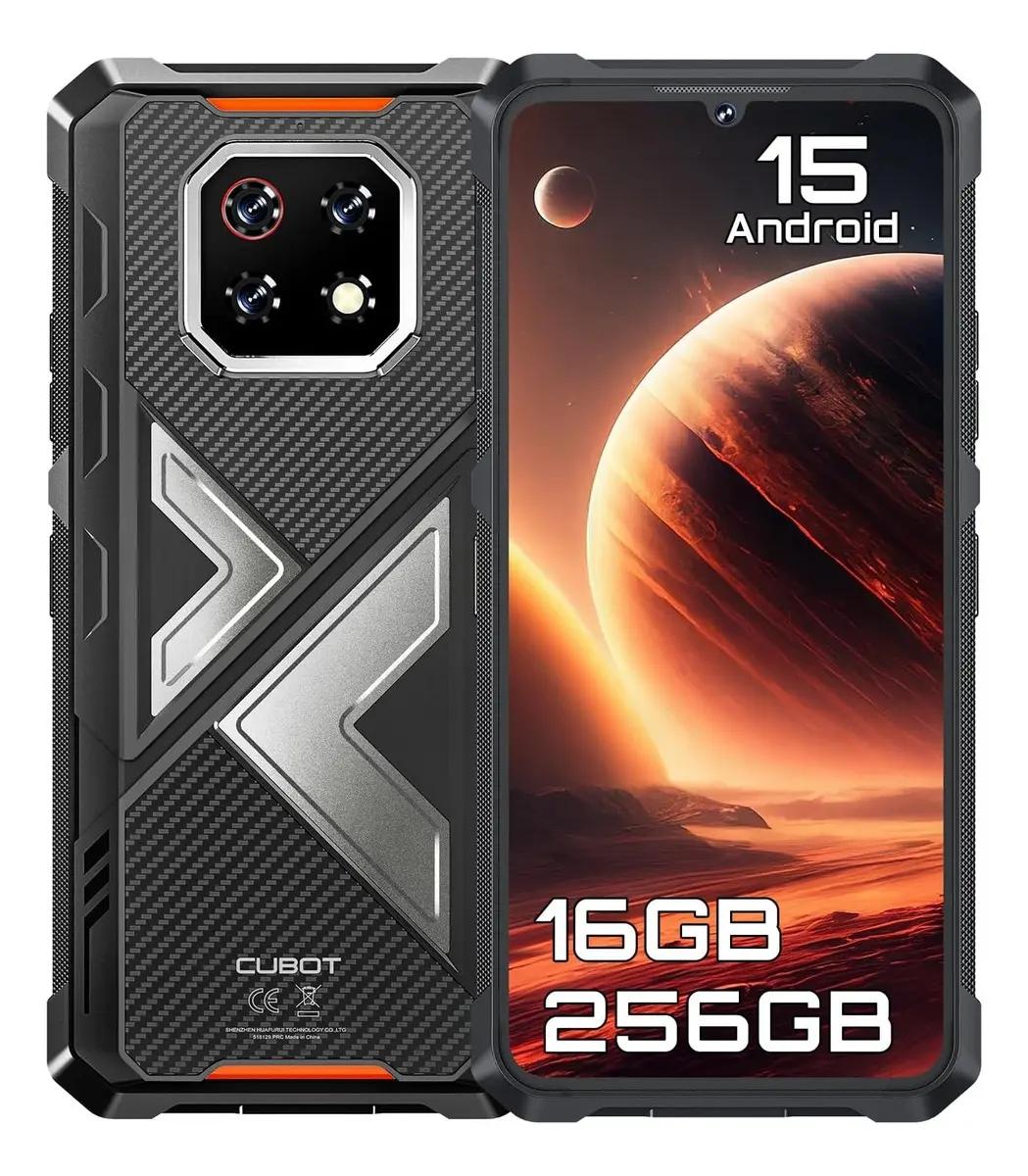 Robustes Smartphone Cubot KingKong ES 3 NFC 6 GB RAM 256 GB ROM 6,745 Zoll 120 Hz 10200 mAh Android 15 6GB+256GB schwarz