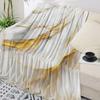 Beautiful Teal Marble Pattern Flannel Blanket Warm Soft Sofa Blanket Winter Sheet Bedspread Camping Travel Blanket