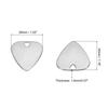 uxcell Metal Guitar Picks, 1.8mm Silver Tone, 5-Pack