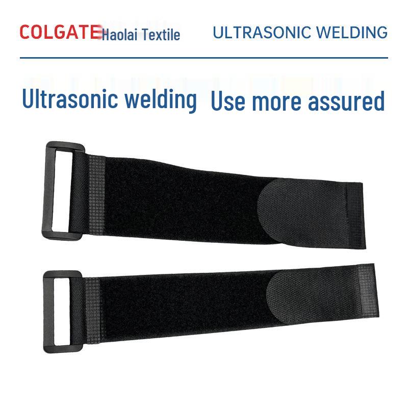 Nylon Hook & Loop Adjustable Cargo Strapping with Plastic Buckle