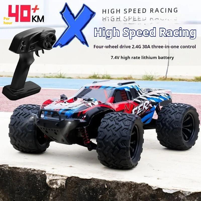 Cool Stuff Toy Car Funny Gift-70km/h High-speed 4WD Rc Cars for Adults,1:16 Full Scale Off-road Monster Truck,Remote Control Car