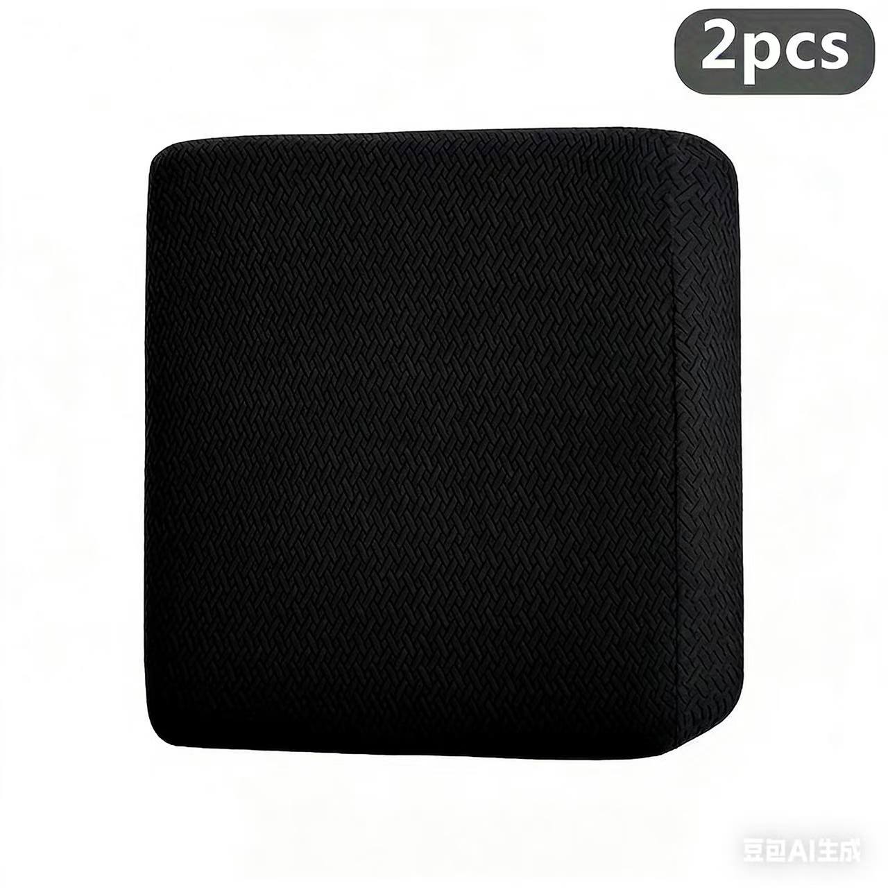 

2pcs Jacquard Soft Seat Cushion Cover for Living Room Slipcover Stretchy Sofa Cover Sofa Protector for All Seasons Living Room 2pcs