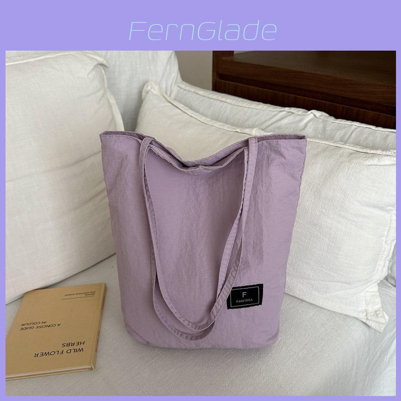 Nylon Bag For Women With Large Capacity And Magnetic Closure For Daily Use