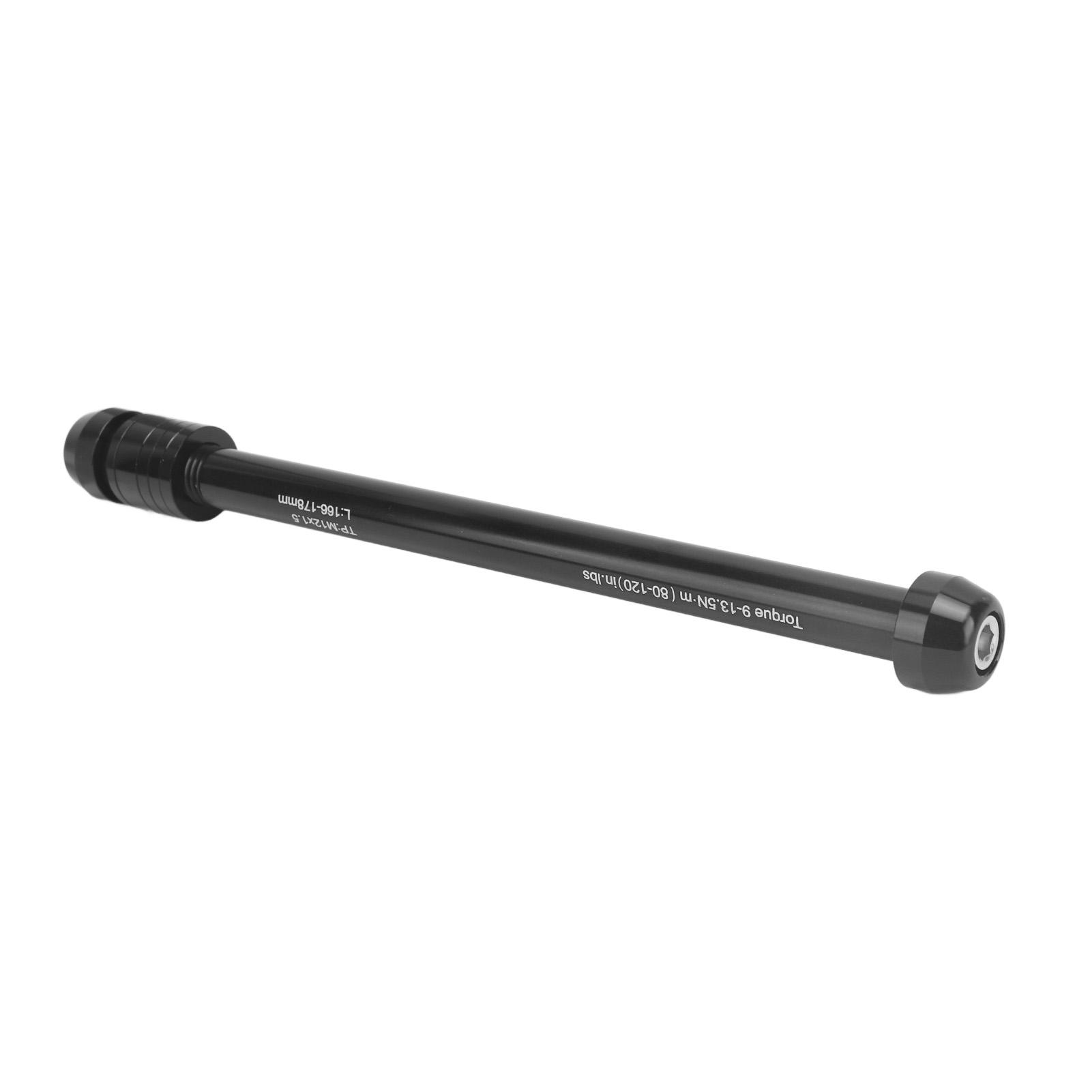 

Mountain Road Bike Thru Axle M12xP1.5 Aluminum Alloy Bicycle Thru Axle Cycling Parts