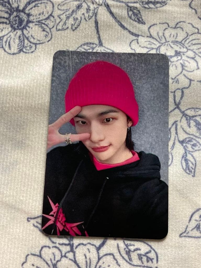 [USED] Hyunjin StrayKids Raku-STAR 1st Week Limited Sanok Trading Card