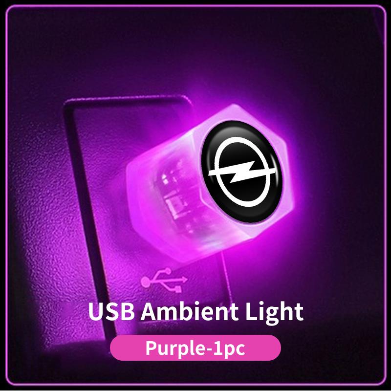 Car LED Ambient Light USB Free Installation Interior Decorative Atmosphere Light For Opel Corsa Astra Insignia Vectra Zafira