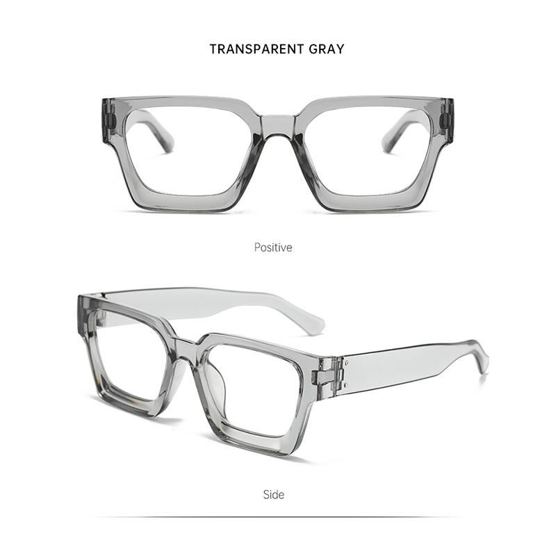 Klassisk Firkantet Innfatning Dame Full Innfatning Solbeskyttelsesbriller For Menn Hverdagsskygger Brilletilbehør Gave