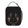Z Imazighen Kabyle Jewelry Amazigh Berber Ethnic Insulated Lunch Bag for Women Children Food Boxes Thermal Lunch Box Tote
