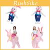 Disfraz Inflable de Conejo de Pascua Para Creativa Actuación Teatral de Halloween y Divertido Cosplay Talla Adulto