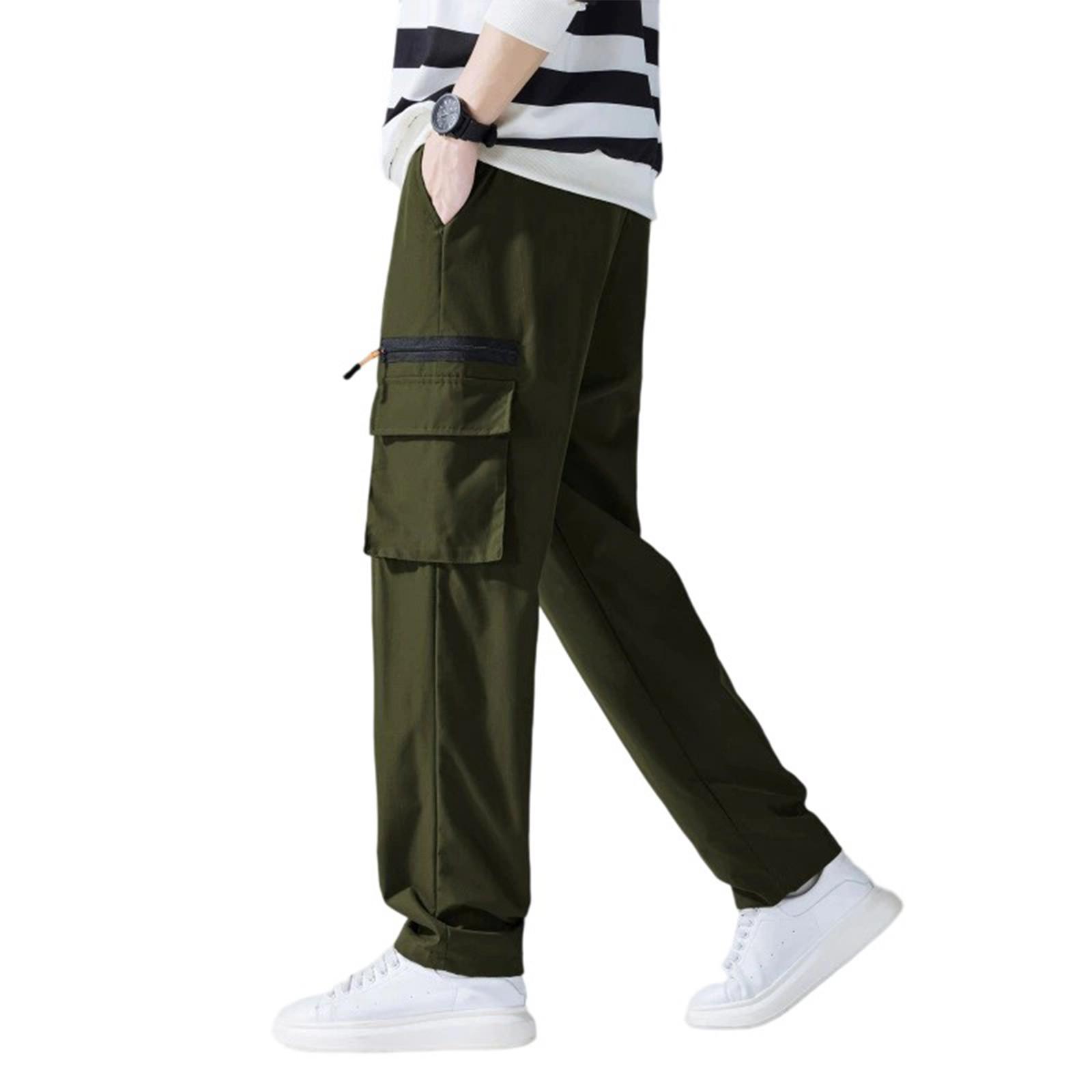 

Мужские спортивные повседневные брюки для бега, легкие походные рабочие брюки, уличные брюки S