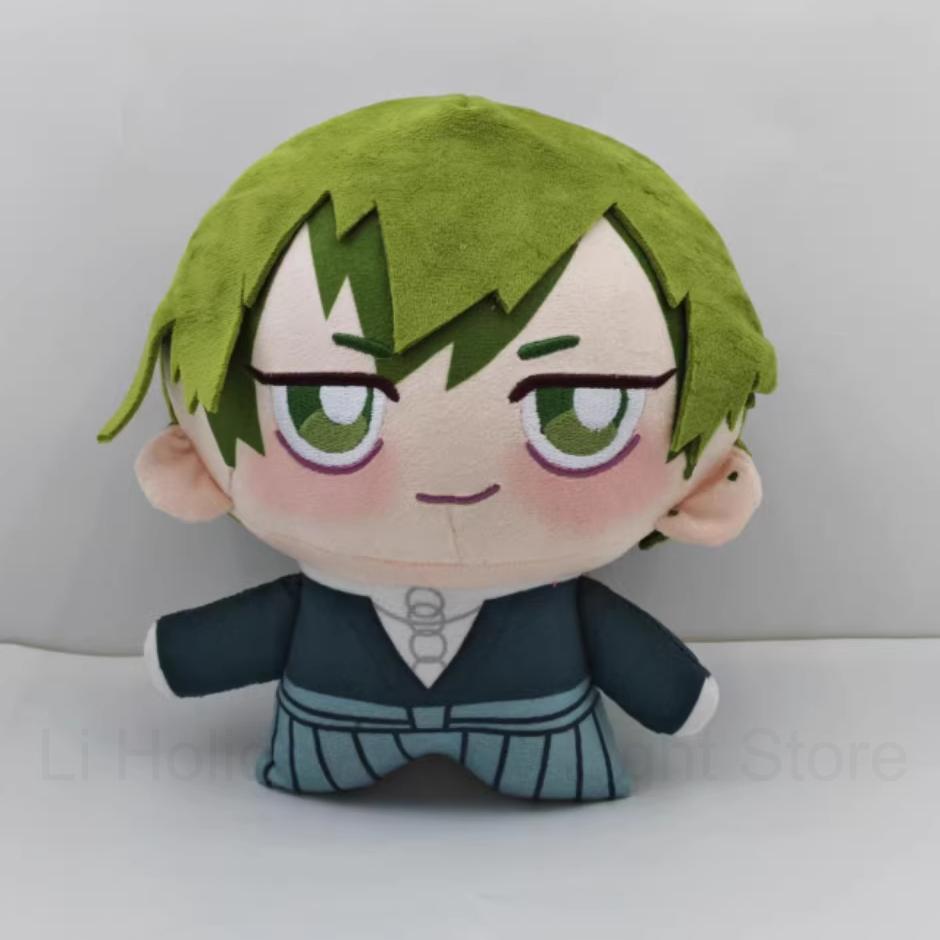 

Jujutsu Kaisen Zenin Naoya Plush Doll 22cm Cute Itadori Yuji Stuffed Toys Pillow Fushiguro Megumi Plusie Toy Gifts Decorationcm зелений