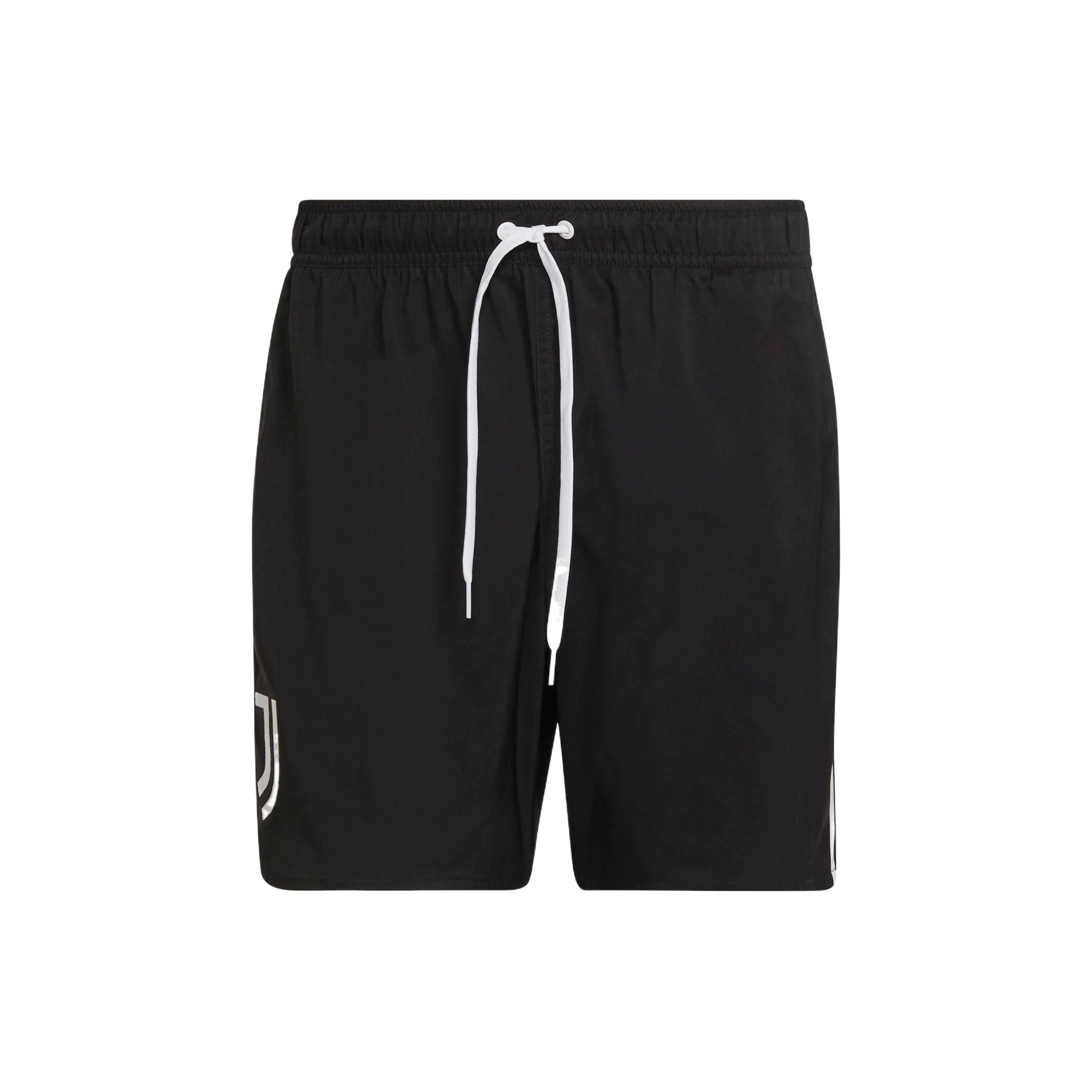 Men s adidas Swim Athleisure Casual Sports Beach Stripe Shorts Black HA6956 XXL