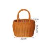 Cesto da picnic in rattan sintetico