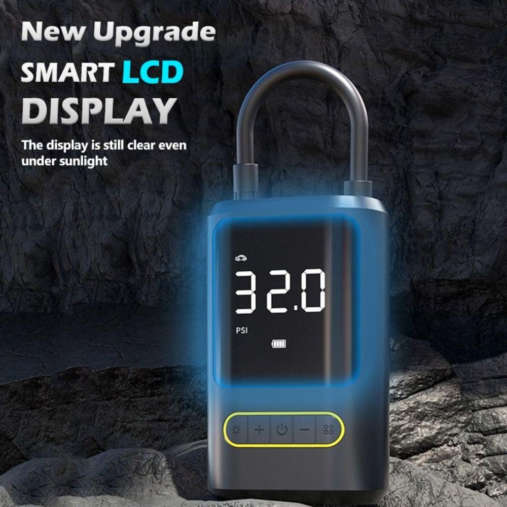 Wireless Electric Pump Portable Tire Inflator Multi-purpose Air Pump