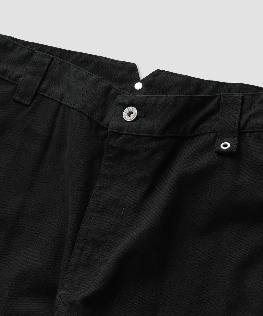 Pilpeu Cotton Chinol Washed Pants 6(Black)
