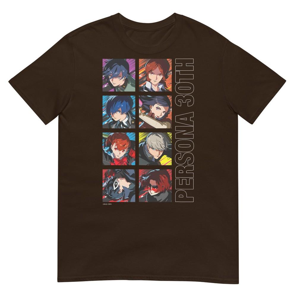 T-shirt Atlus Persona 30th Serie Protagonisti Stack Legacy