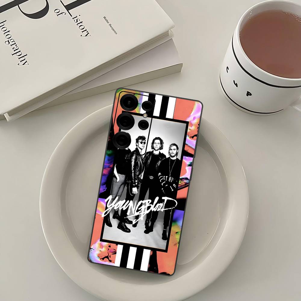 Seconds-of-Summers-5SOS Phone Case For Samsung S 24 Fe 25 Ultra Plus 20 Lite 21 30 22 23 24 22 Ultra 5G Fundas