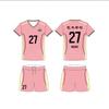 Women Men Volleyball Jersey Set Short Sleeve Training Uniforms Custom Print Number Sport