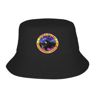 DEA Ecstasy Club Drugs Chapeau seau Faucheur Chapeaux de pêcheur Hawaïen Respirant Chapeaux de protection solaire de vacances Pour hommes Casquette design vintage