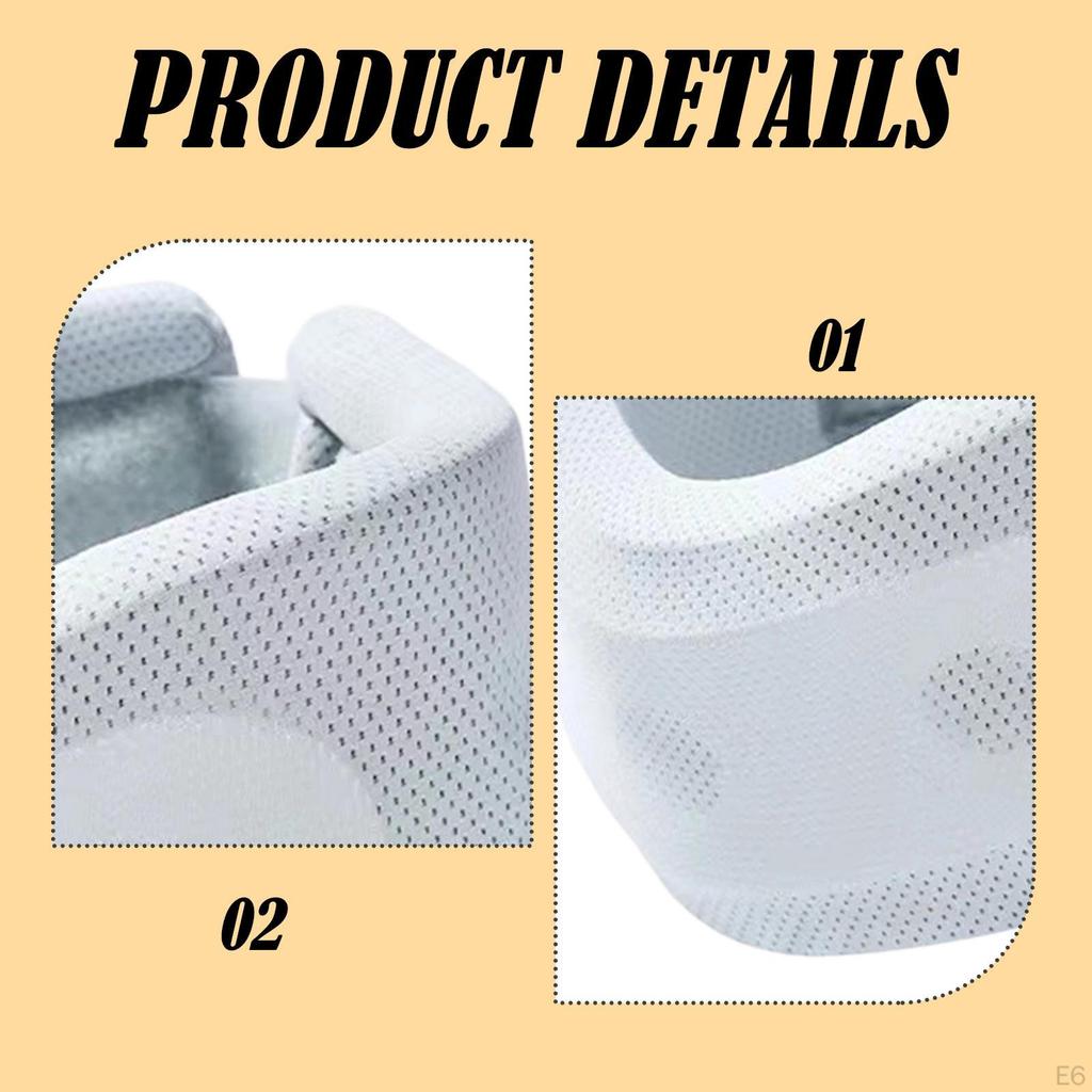 Neck Brace Soft Adjustable Comfortable Support for Sleeping Women & Men
