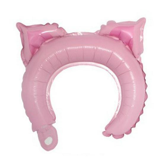 Cartoon Aluminum Foil Headband Balloon for Baby Birthday, Kindergarten, and Graduation Decoration