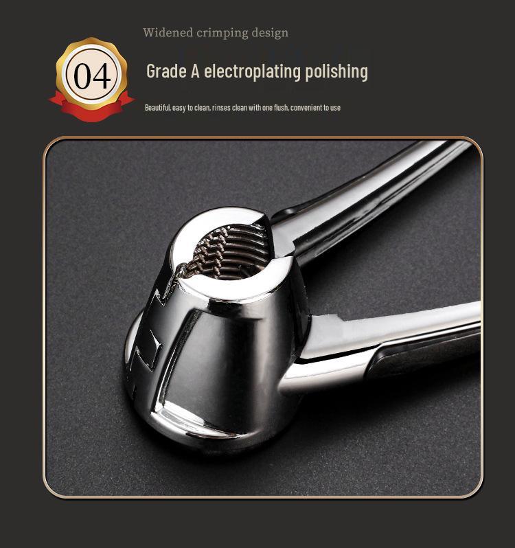 Multifunctional Nut Sheller Tool: Hickory, Hazelnut, Walnut & Chestnut Cracker Pliers.