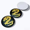 4pcs 56MM Dragon Logo Emblem Car Stickers Accessories for Car Wheel Center Caps Rim Hubcaps Cover Wheels Hub Cap Badge Replace