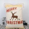 Extra Large Gift Bag Sacks For Presents Merry Christmas Candy Bundle Pockets Drawstring Bags Xmas Elements Printing
