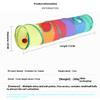 Rabbit Tunnel Toy Collapsible Cat Tubes Shape S Pet Toys Play Tunnel for Cats Kittens Rabbits Puppies