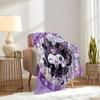 1pc Kuromi Cute Character Home Decor Blanket - Seasonal Universal Cozy Washable Gift for All Ages, Perfect for All Families, Available In Mu