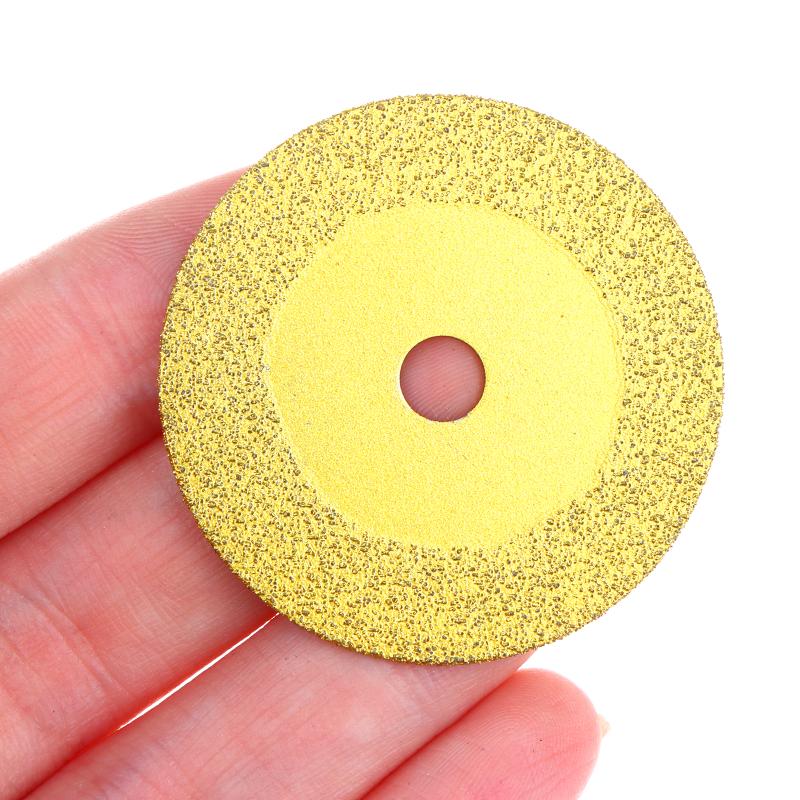 40mm Braze Diamond Saw Blade Burr Free Cutting Long Lasting for Glass Slate Ceramic Home DIY Renovation Projects