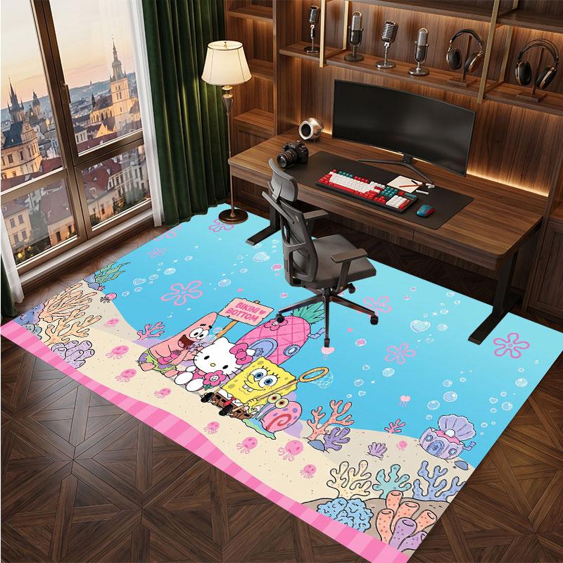 Hello Kitty Rug Soft Thick Non Slip Floor Carpet for Bedroom Living Room Home Decor