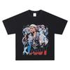 Kendrick Lamar K-DOT Concert T-Shirt Punk Urban Streetwear Breathable Cotton Short Sleeve Oversized Round Neck Unisex
